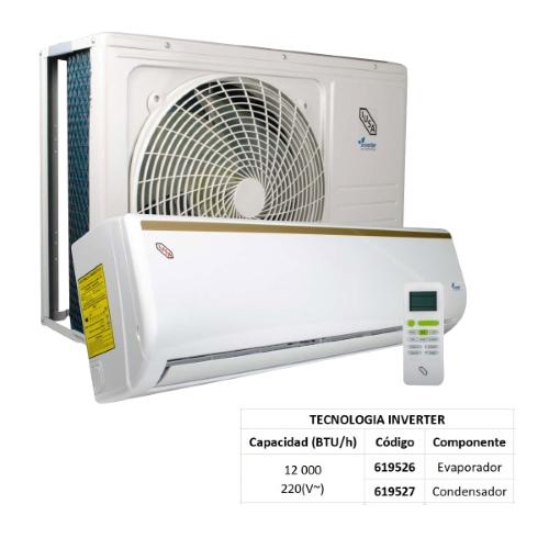 MINISPLIT INVERTER 12000BTU 220V MASTERFRIZ IUSA