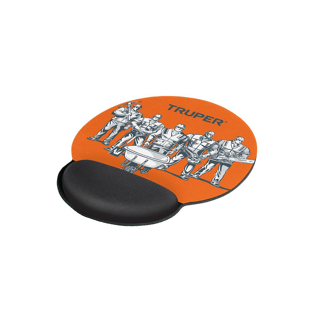 MOUSE PAD ERGONOMICO DE GEL TRUPER