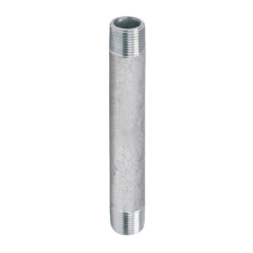 NIPLE DE ACERO INOXIDABLE DE 1/4" X 6" T304L CEDULA 40