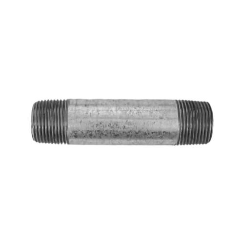 NIPLE ACERO ROSCA CORRIDA EXTERIOR 11/2 CEDULA 40