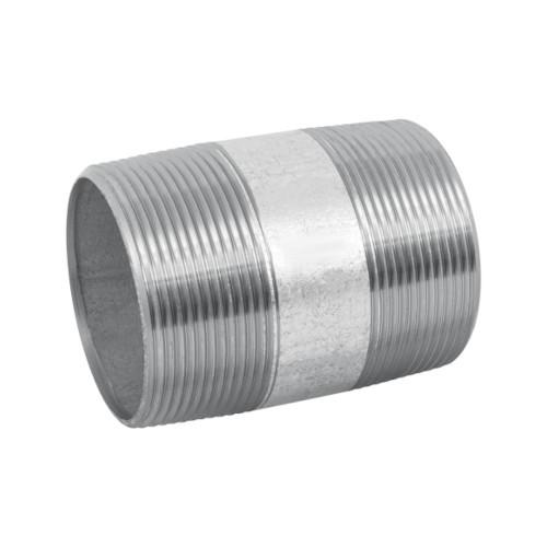 NIPLE ACERO ROSCA CORRIDA EXTERIOR 3 CEDULA 80