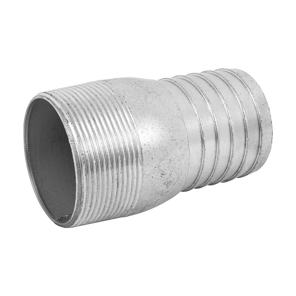 NIPLE TIPO BOTELLA ACERO GALVANIZADO  DE 2" FOSET