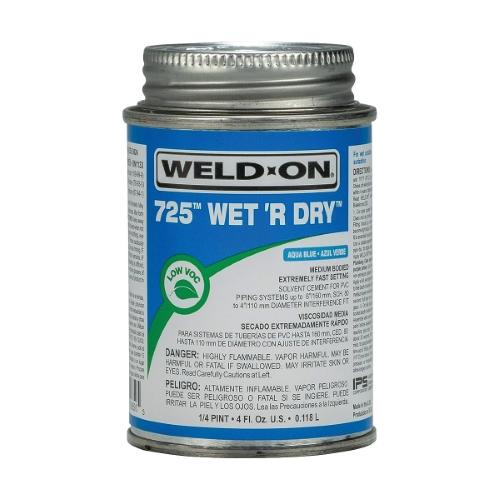 PEGAMENTO P/PVC 725 1/4L WELD-ON