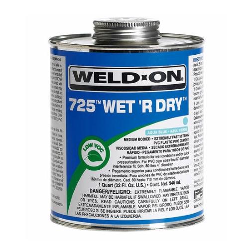 PEGAMENTO P/PVC 725 1L WELD-ON