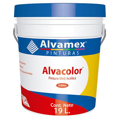 PINTURA VINILICA 1LT BLANCO MATE ALVAFLEX AFM1200