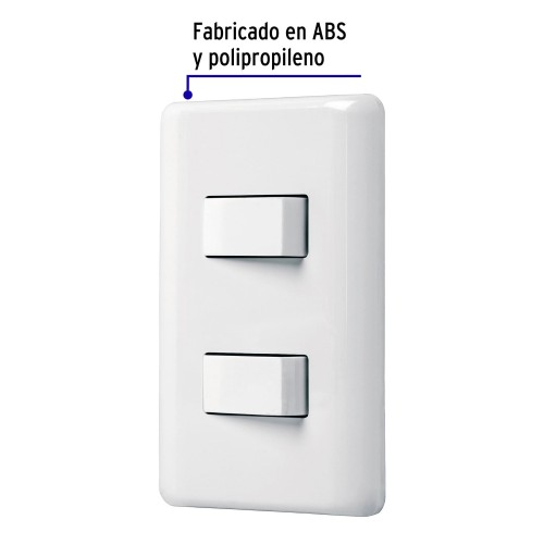 PLACA C/1APAGADOR SENCI Y 1 3 VIAS BASIC