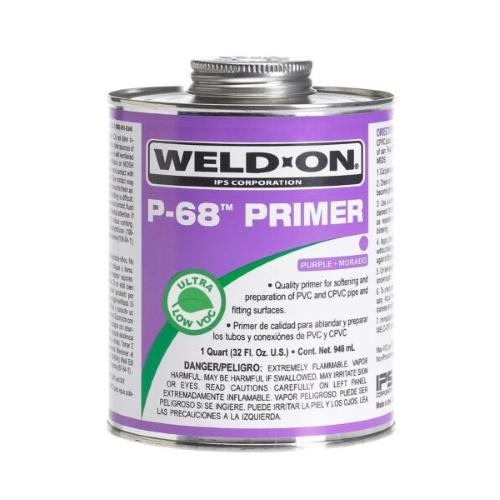 PRIMER P68 MORADO 1/2 LITRO WELD-ON