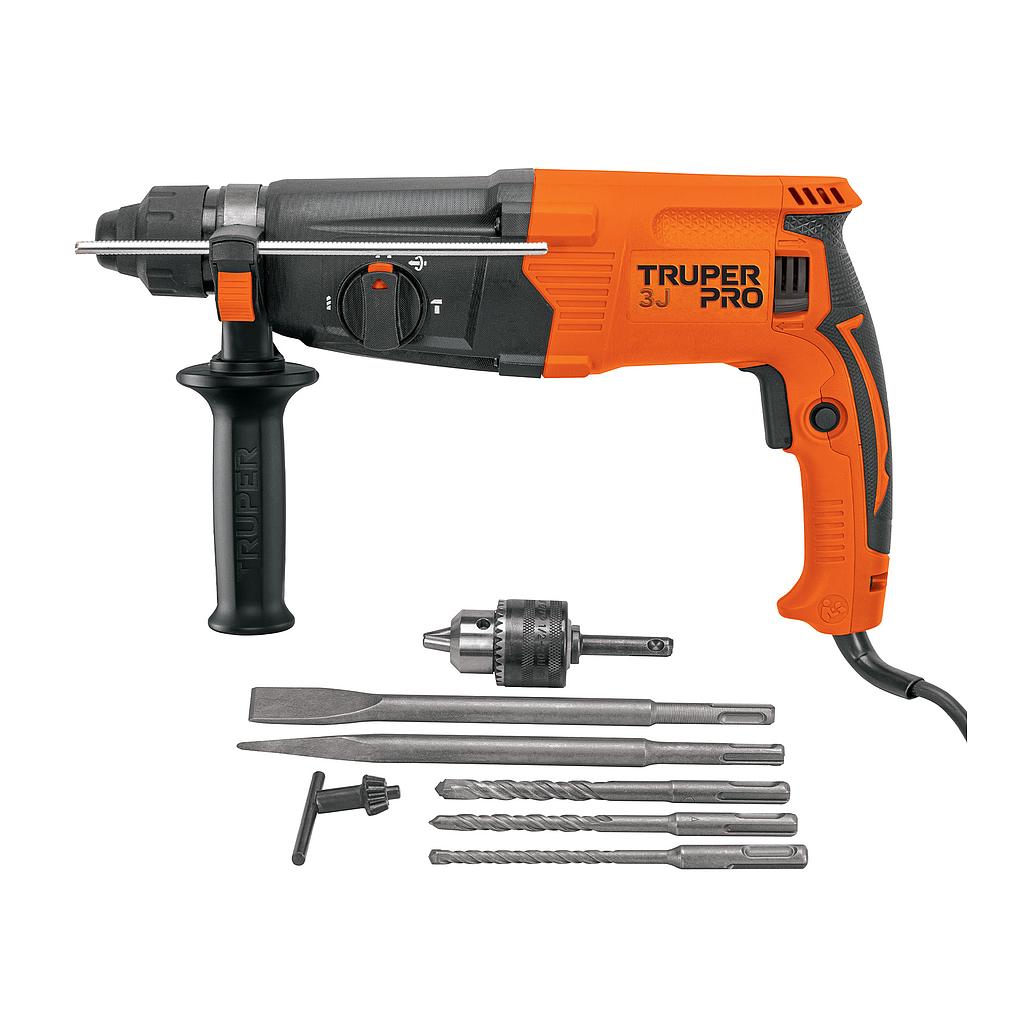ROTOMARTILLO SDS PLUS/DESTORNILLADOR 3.2 J 800 W TRUPER PRO