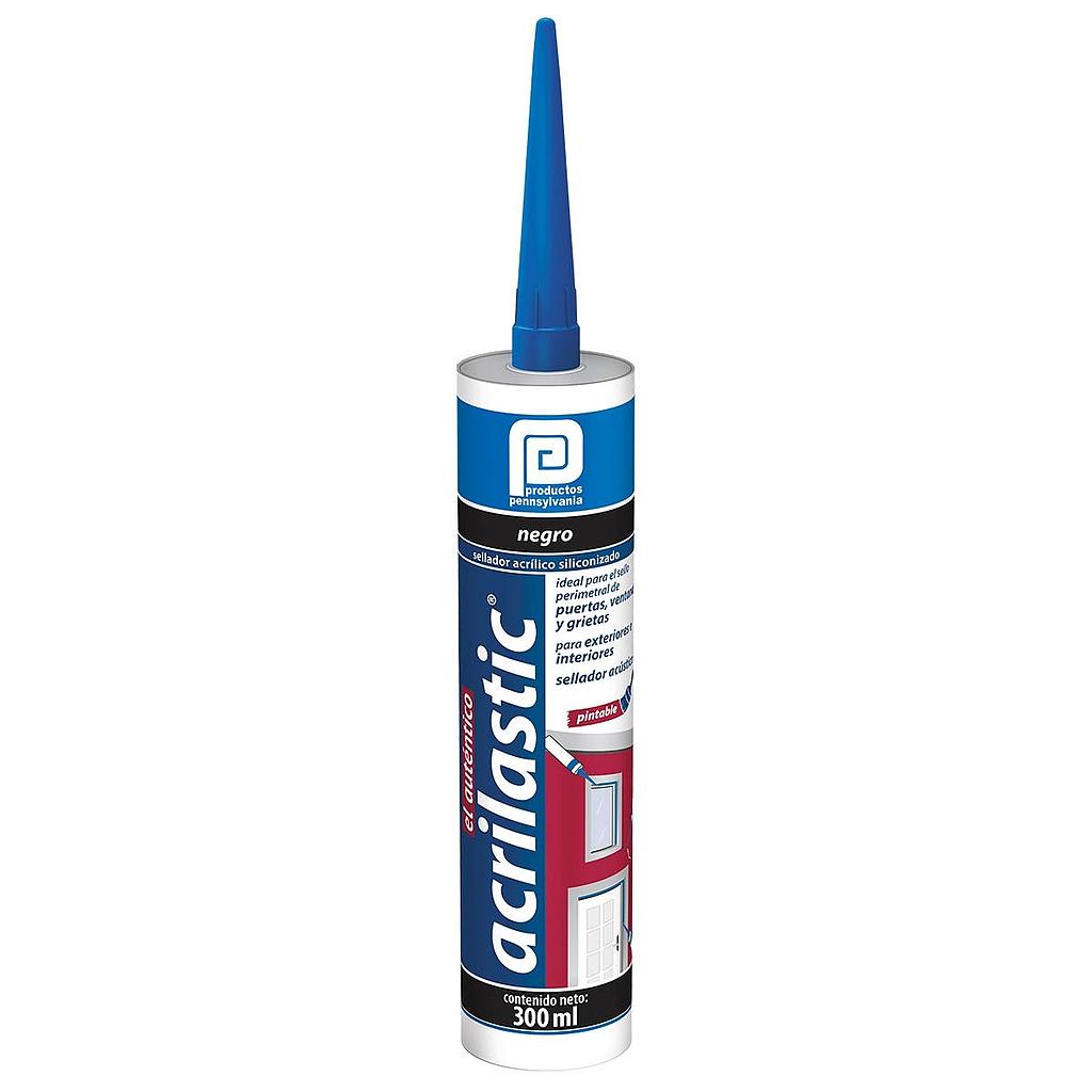 SELLADOR ACRILASTIC NEGRO 300 ml PENNSYLVANIA PP-16