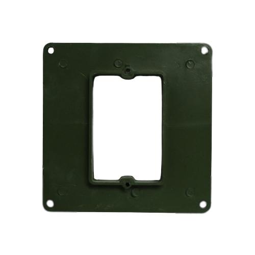SOBRETAPA SENCILLA DE 4" X 4" (3/4") DE PVC CONDUIT