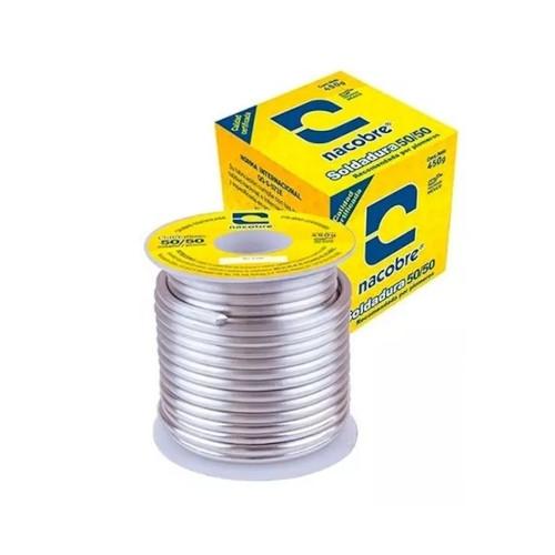 SOLDADURA DE 50/50 ROLLO DE 450 g. A-1474 NACOBRE
