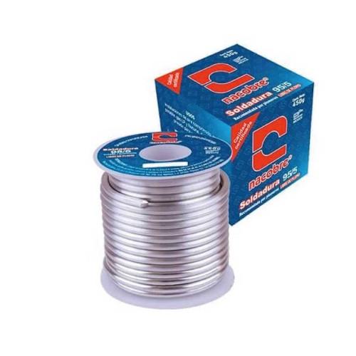 SOLDADURA DE 95/5 ROLLO DE 450 g. A-3384 NACOBRE