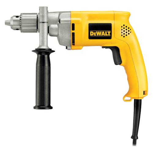 TALADRO INDUSTRUAL DE ROTACION Y VELICIDAD REVERSIBLE DE 1/2" 600 W DEWALT