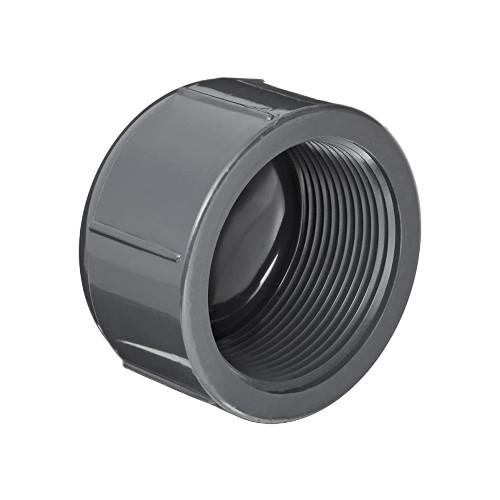 TAPA CON ROSCA INTERNA 2 PVC CEDULA 80