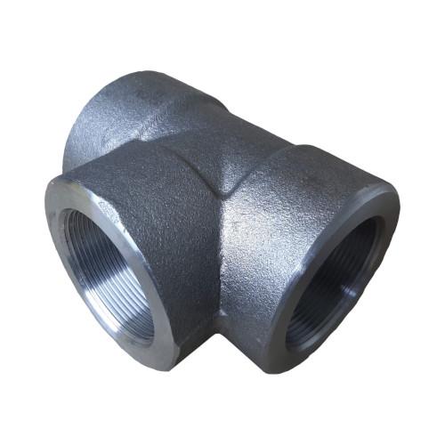 TEE ACERO ROSCABLE 1 CEDULA 80 3000 LBS
