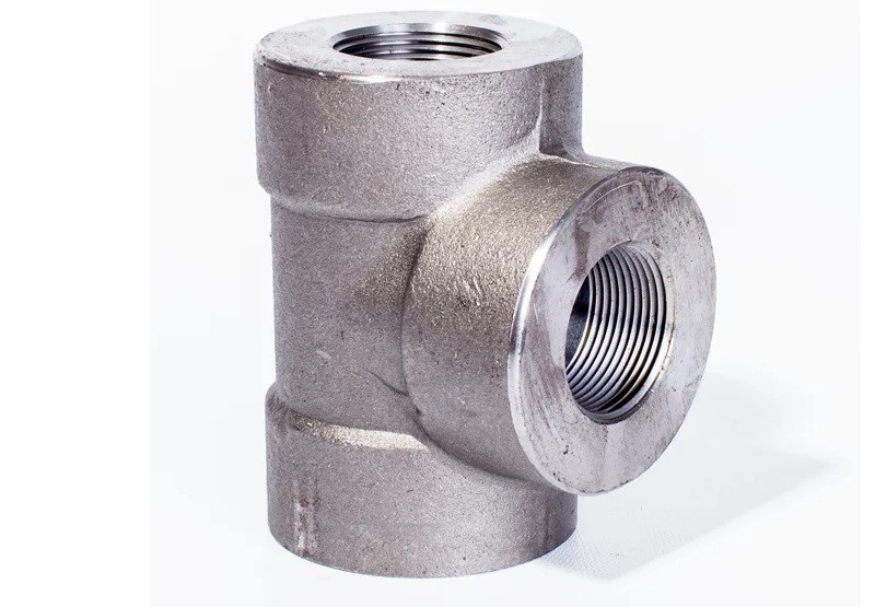 TEE ACERO ROSCABLE 1/2 CEDULA 80 3000 LBS