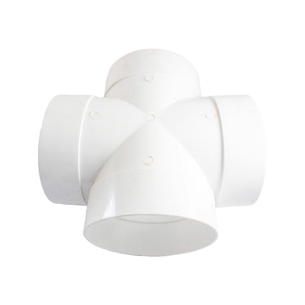 TEE SANITARIO DOBLE 4" X 4" CEMENTAR