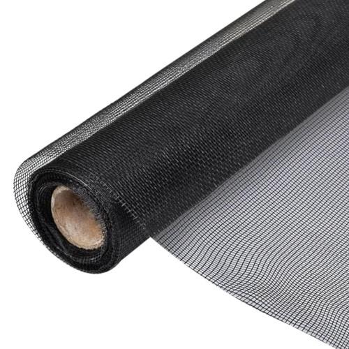 TELA MOSQUITERO DE FIBRA .75 NEGRA