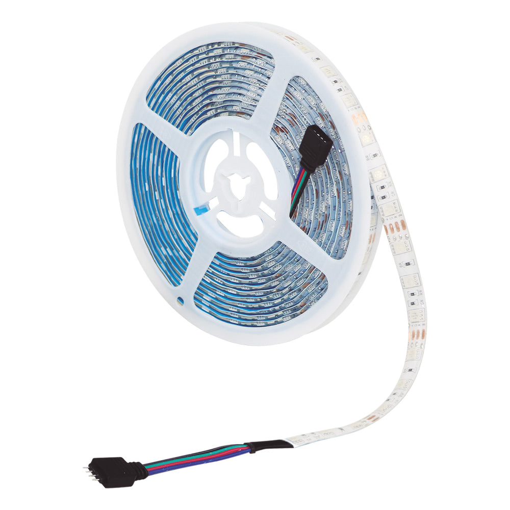 TIRA LED RGB PARA EXTERIOR IP65 DE 5 m MULTICOLOR AKSI