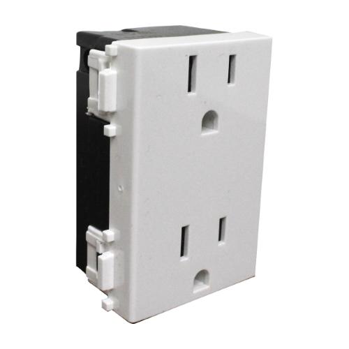TOMA CORRIENTE DUPLEX E90310 ALPHA
