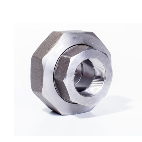 TUERCA UNION DE ACERO ROSCABLE DE 2" CEDULA 80 PARA 3000 lb