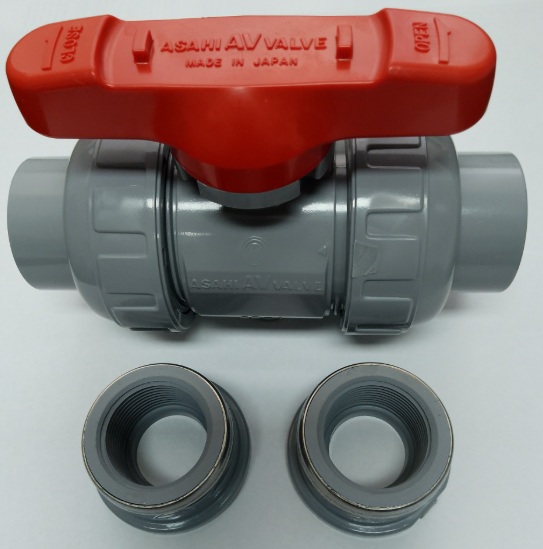 VAL UNION DOBLE 1 CPVC C-80 ASAHI