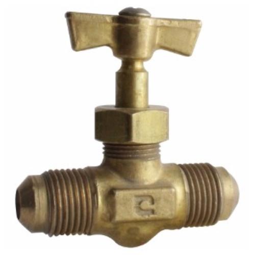 VALVULA DE AGUJA FLER-FLER DE 3/8 X3/8 VAFF-10-10 NACOBRE