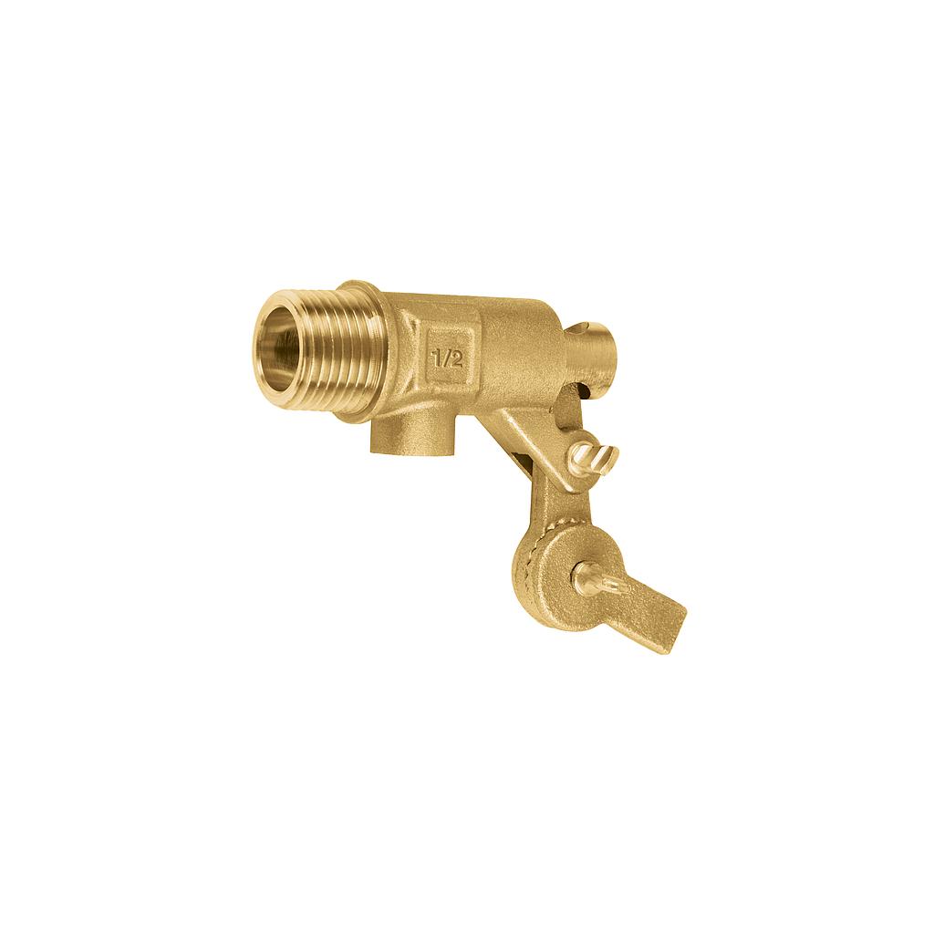 VALVULA DE FLOTADOR DE LATON DE 1/2" PESO REFORZADA FOSET