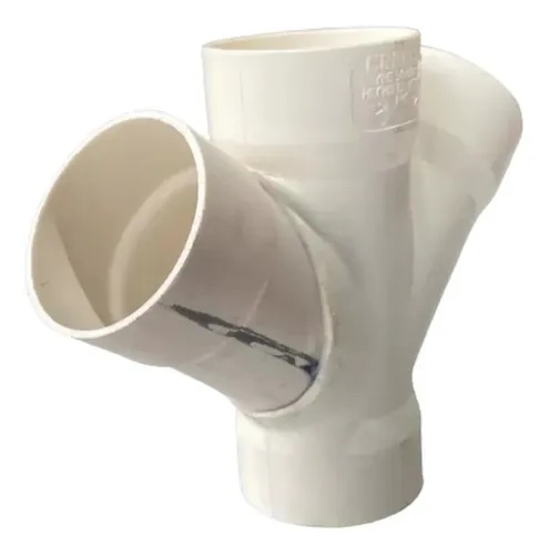 YEE SANITARIO DOBLE 6" X 4" CEMENTAR FABRICADA  SOBRE PEDIDO