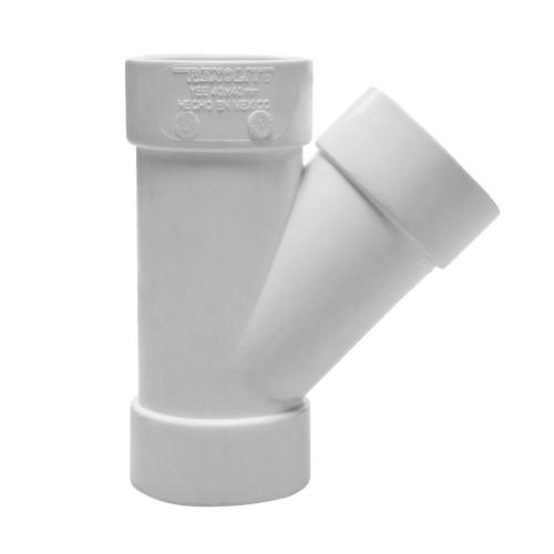 YEE SANITARIO SENCILLA 6" X 4" CEMENTAR  33101 WAVIN