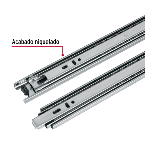 BOLSA CON 2 CORREDERAS EXTENSIN 40 CM PARA CAJN ANCHO 3.5 CM