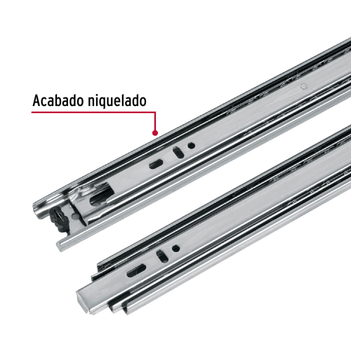 BOLSA CON 2 CORREDERAS EXTENSIN 45 CM PARA CAJN ANCHO 3.5 CM