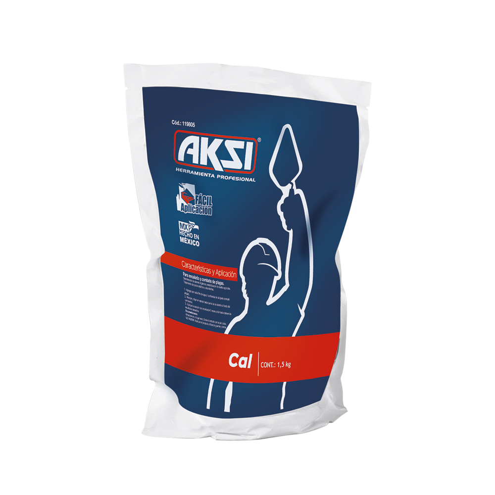 CAL BOLSA DE 1.5 KG AKSI