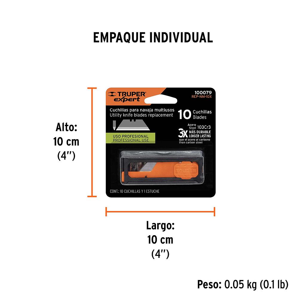DISPENSADOR CON 10 CUCHILLAS PARA NV-7X Y NM-6 TRUPER