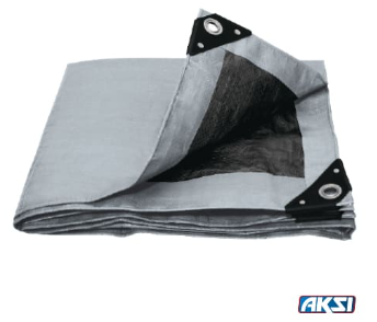 LONA DE POLIETILENO DE USO RUDO 12M X 17M  (180 g/m2) AKSI