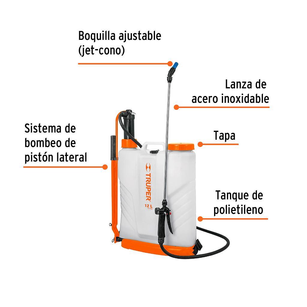 FUMIGADOR MOCHILA 12LTno causa ivaTRUPER