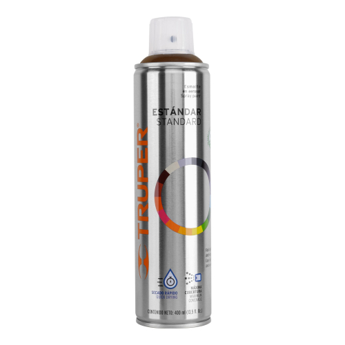 PINTURA EN AEROSOL CAFE ANODIZADO 400 ML TRUPER