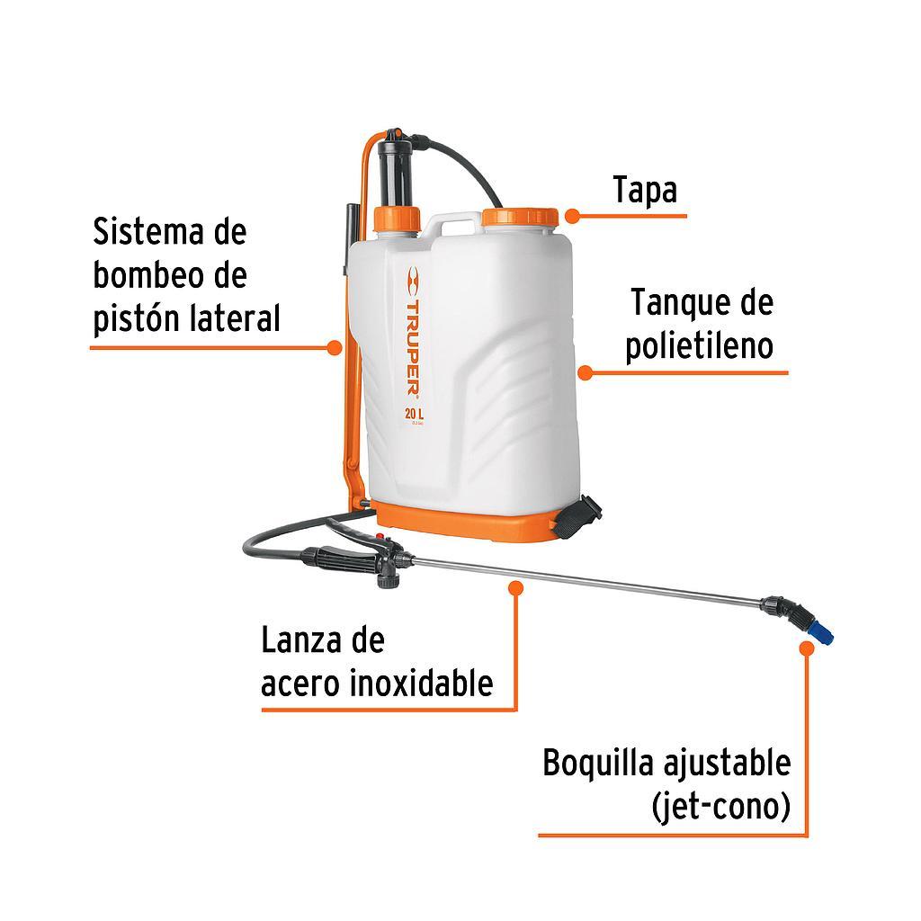 FUMIGADOR MOCHILA 20LTno causa ivaTRUPER