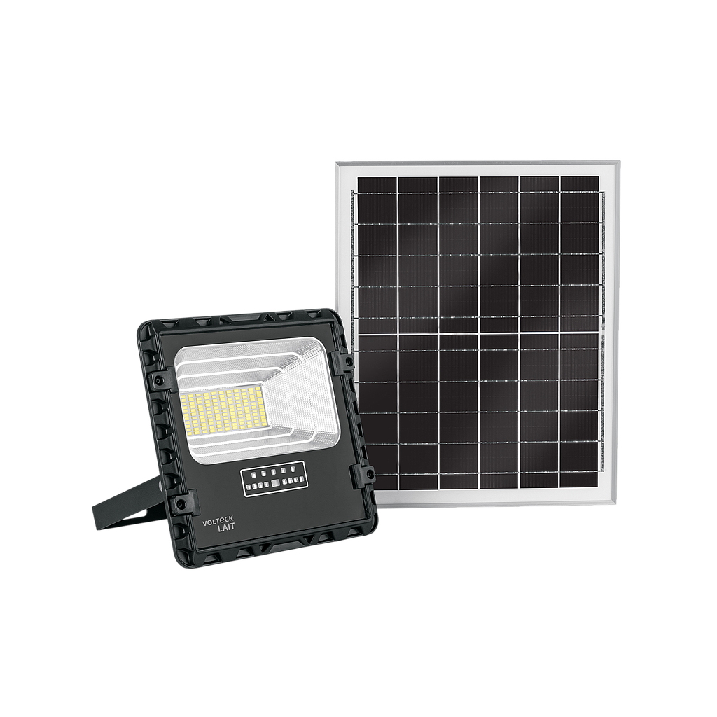REFLECTOR LED 60 W CON PANEL SOLAR  LUZ DE DÍA  VOLTECK