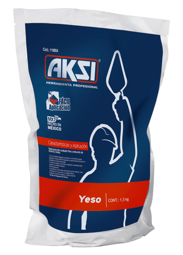 YESO BOLSA DE 1.5 KG AKSI