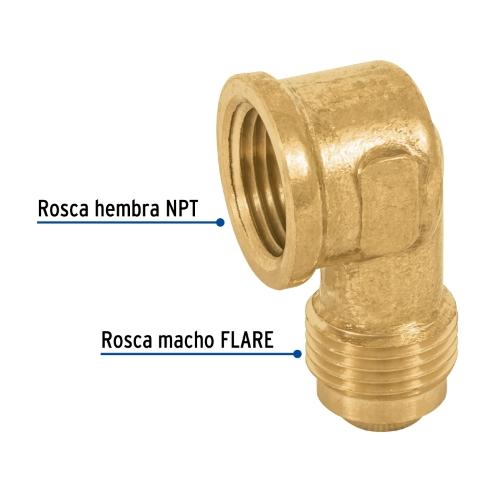 CODO ESTUFA 3/8X3/8 FOSET