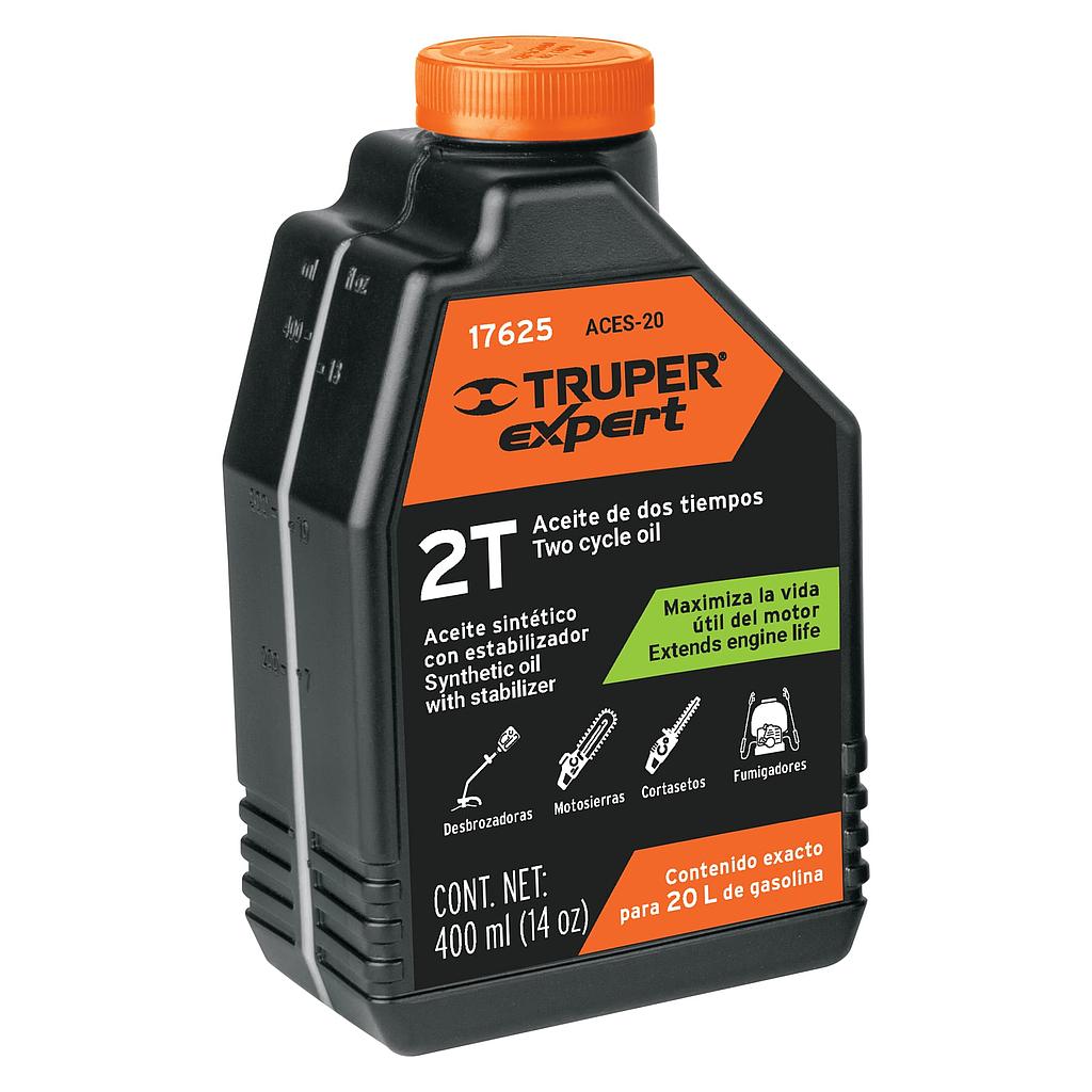 ACEITE SINTETICO PARA MOTOR DE 2 TIEMPOS 400 ml