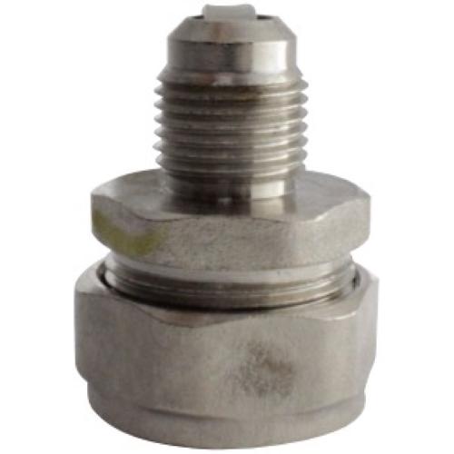 ADAPTADOR PARA TUBO PE-AL-PE DE  3/8 TUERCA COMPRESION X 3/8 FLARE COFLEX