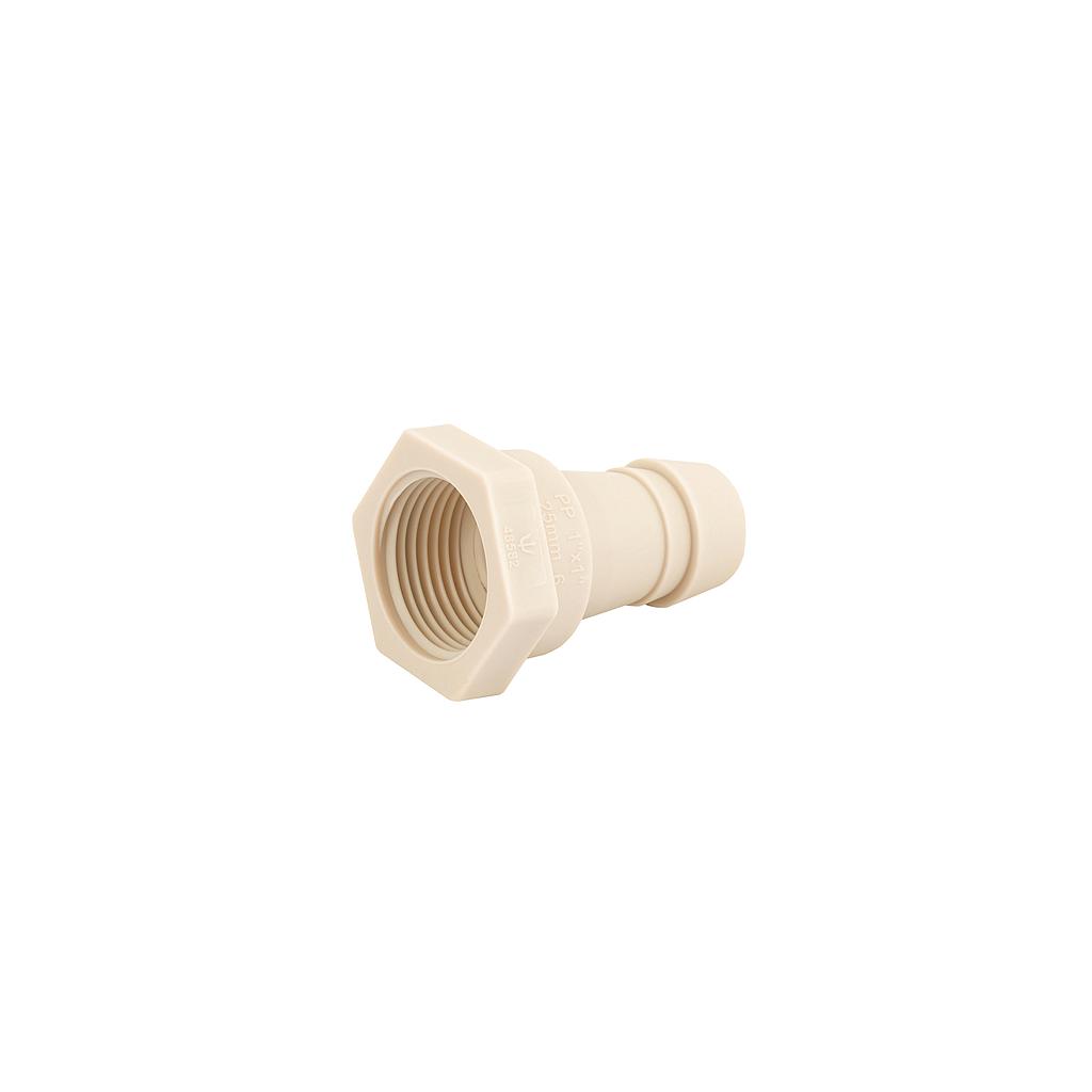 ADAPTADOR INSERCION ROSCA INTERIOR DE 1" X DE 1" FOSET