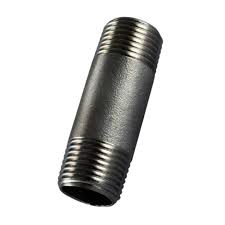 NIPLE ACERO ROSCABLE DE 1/4" X 6" CEDULA 40