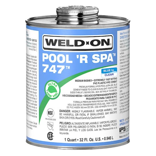 PEGAMENTO P/PVC 747 1 LT WELD-ON