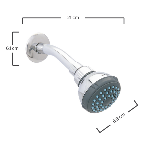 REGADERA CON BRAZO Y CHAPETON F4506BV DICA ultimos
