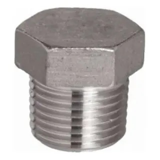 TAPON MACHO ACERO ROSCABLE 11/4 CEDULA 80 3000 LBS