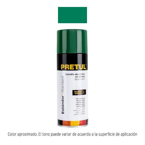 PINTURA EN AEROSOL  VERDE HOJA  400 ml  PRETUL