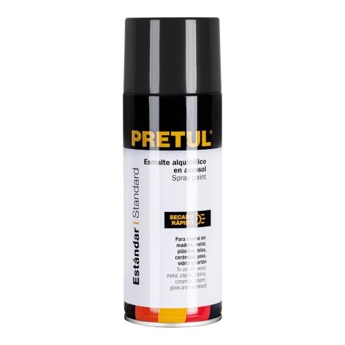 PINTURA EN AEROSOL  GRIS OSCURO  400 ml  PRETUL